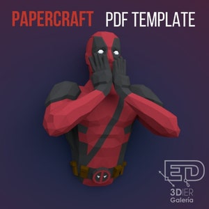 Papercraft D34DP00L, Modelli PDF, Arte della carta, Progettazione 3D per artigianato, Decorazione della casa, Fai da te, 3DIER, Modelli PDF