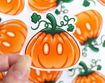 Pumpkin Slime Halloween Sticker Genshin Impact