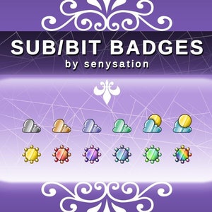 Weather Sub / Bit Badges for Twitch