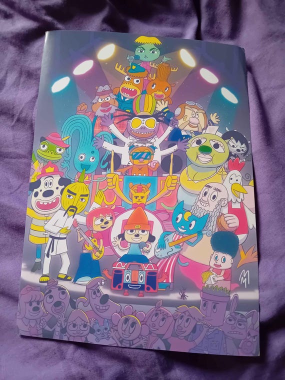 パラッパラッパー　レインボーパーク　版画 Happy Holidays🌲 from Rodney A. Greenblat✨ #parappatherapper