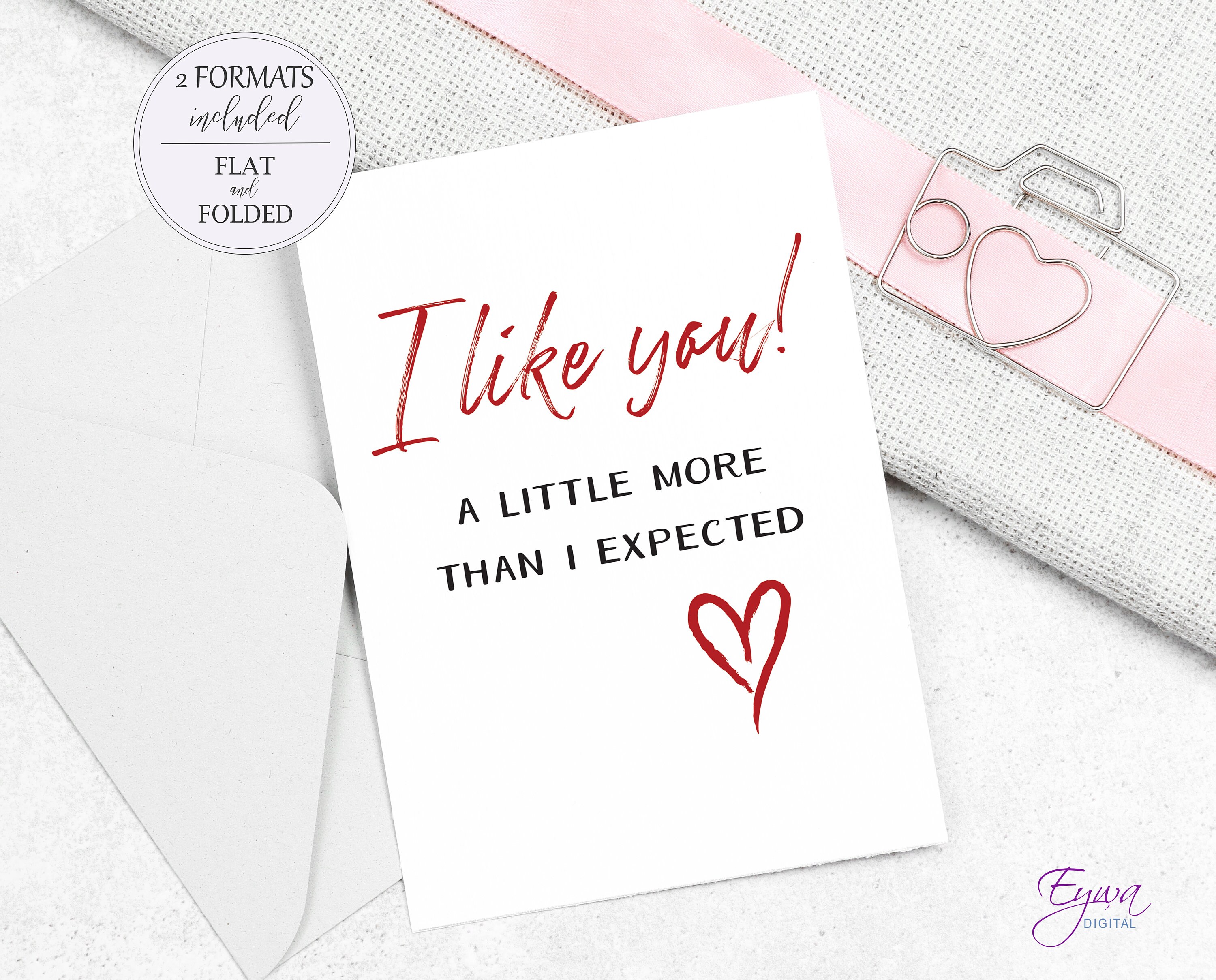 Printable Valentines Day or Anniversary Card for Wife or Husband ...