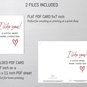 Printable Valentines Day or Anniversary Card for Wife or Husband ...