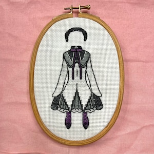Homura Akemi PDF Cross Stitch Pattern