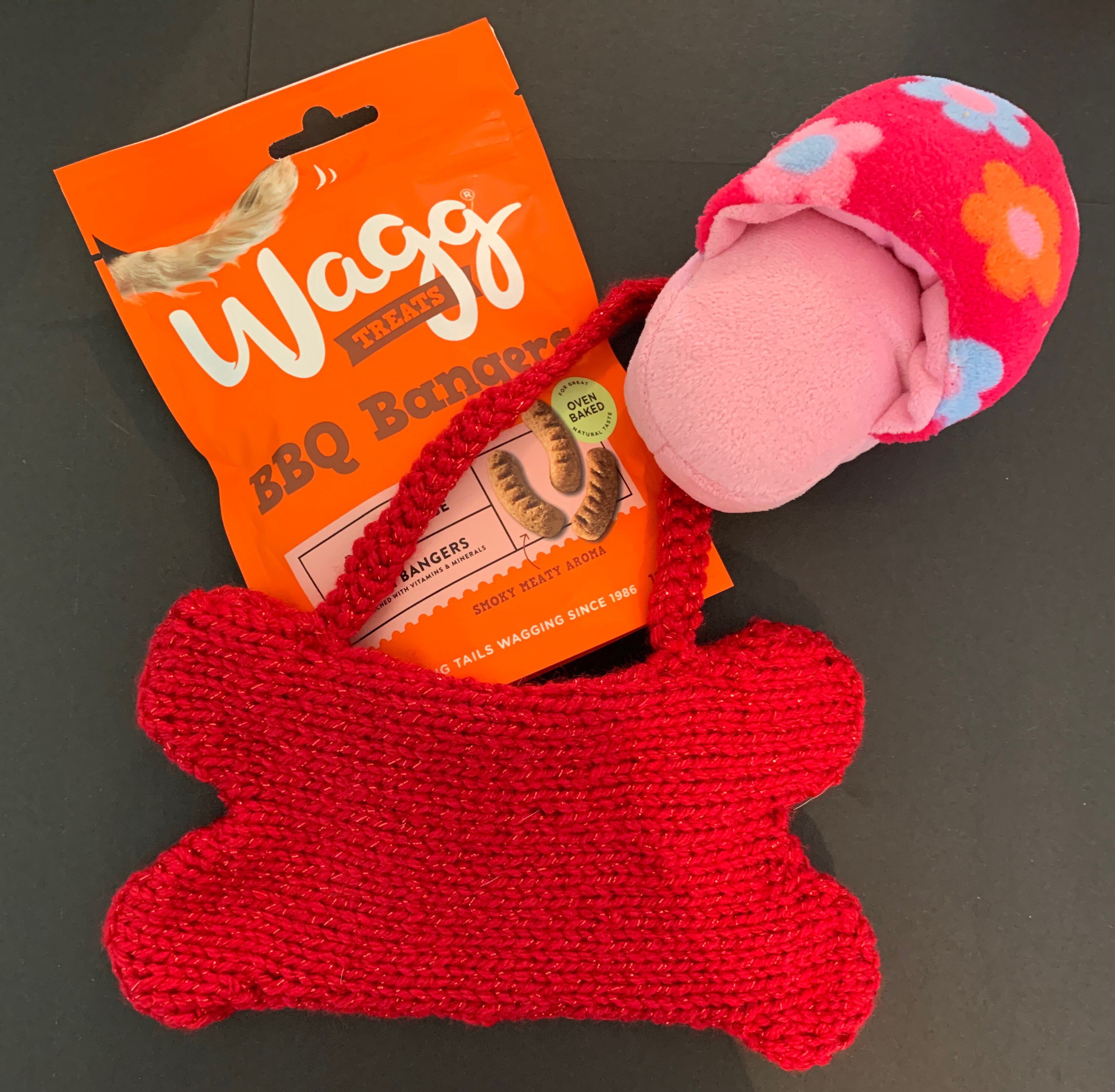 Dog Toy Bags. Dog Stocking Christmas pet stocking Red Doggy Etsy