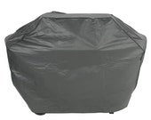 Waterproof 6 Burner Black Barbecue BBQ Cover Black Gas Charcoal Protector