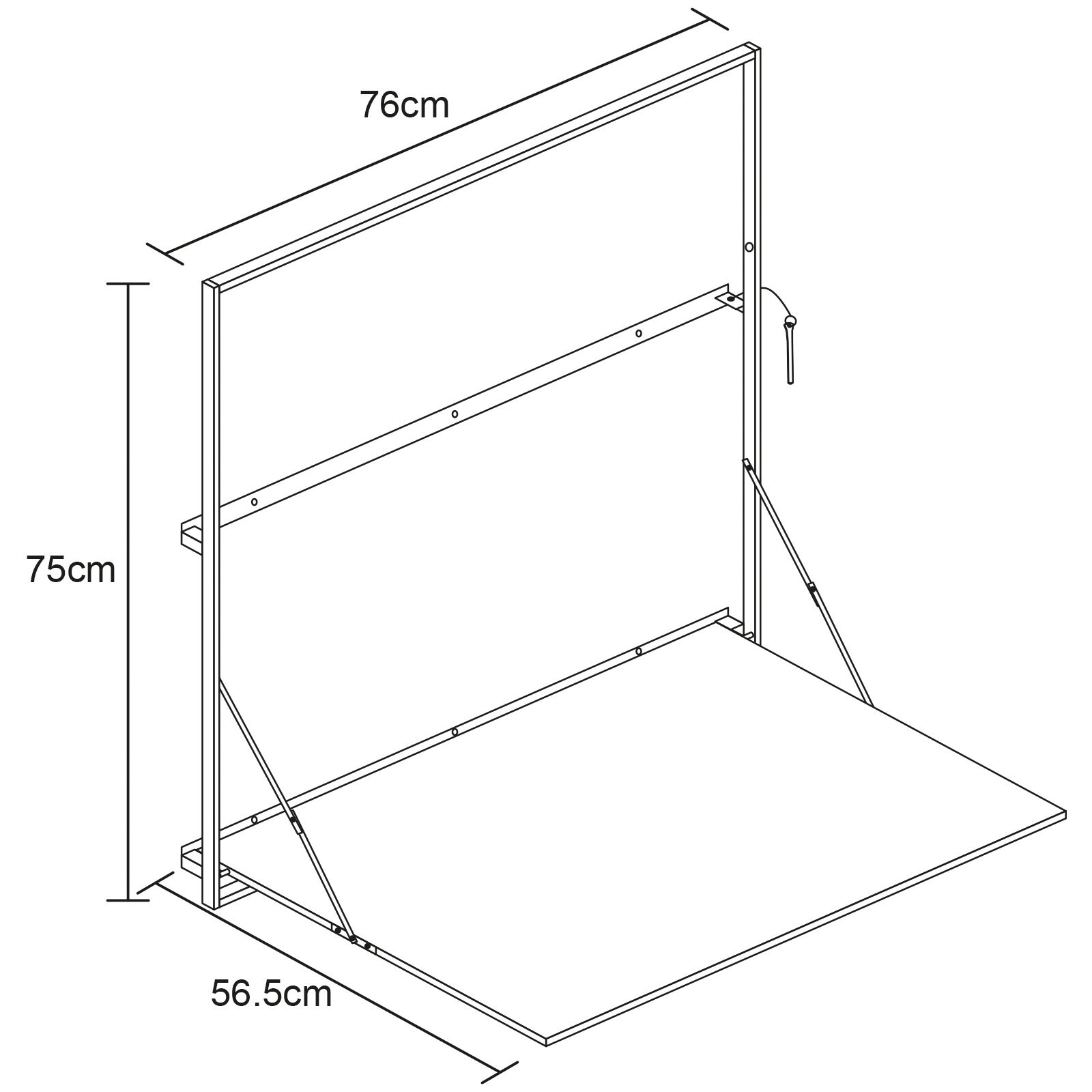 Wall Mounted Folding Desk Office Home Table Storage Etsy UK