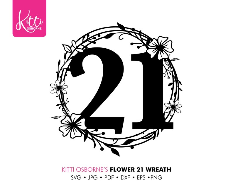 Download 21st Birthday paper cut template frame anniversary SVG | Etsy