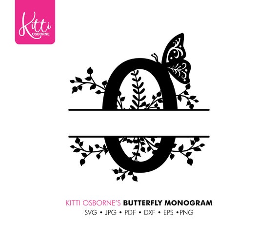 Download Letter O Svg Monogram Alphabet Paper Cut Template Etsy