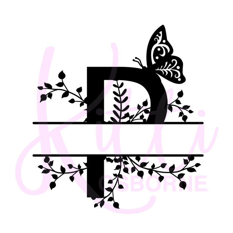 Download Letter P SVG Monogram Alphabet Paper cut template | Etsy