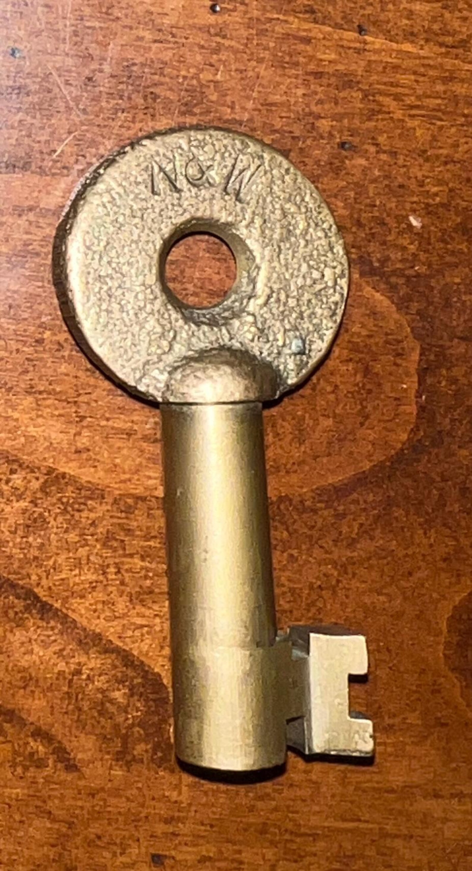 Vintage N&W Adlake Brass Railroad Locomotive Key - Etsy