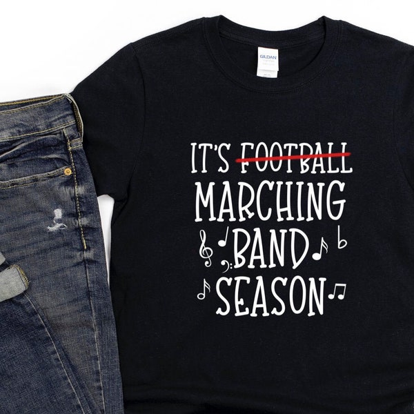 Marschband Shirt/ Lustiges Märzband Geschenk/ It es Marching Band Season/ Süßes Band Shirt