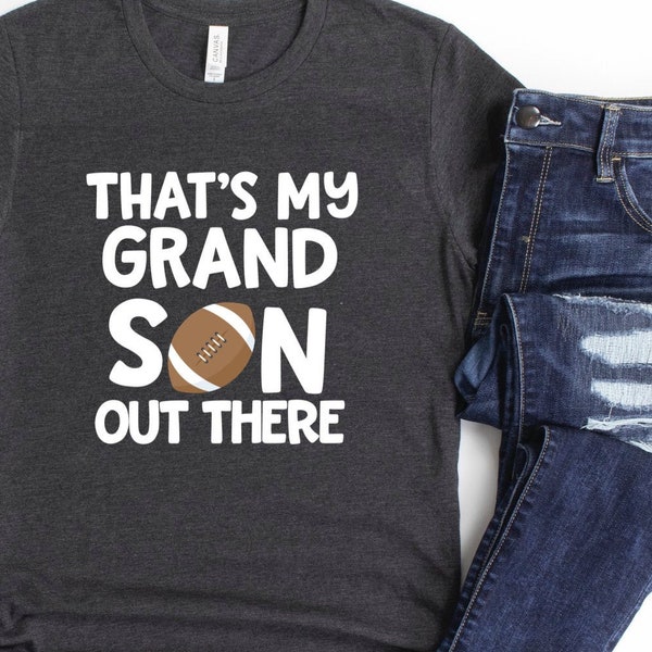 Thats My Grandson Football Svg - Etsy