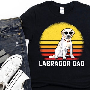 Koszulka z psem labradorem/śmiesznym psem labradorem/tata labradora/labrador retriever/tata labradora