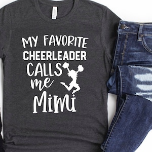 Cheerleader Shirt / Süßes Cheerleader Geschenk / Meine Lieblings-Cheerleaderin nennt mich Mimi
