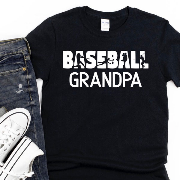 Baseball Grandpa Shirt/ Cute Grandpa Baseball Gift/ Baseball Grandpa/ Grandpa Baseball Game Day Shirt/ Baseball Grandpa Gift