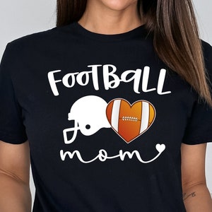 Football Shirt/ Cute Football Gift/ Football Mom/ Cute Football Mom Shirt/ Senior Football Mom/ Football Game Day Shirt