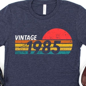 Men&#39;s Vintage 1985/ Vintage 1985 Birthday Gift/40th Birthday Shirt/ 40th Birthday Gift/Turning 40 Shirt/ 1985 T-shirt/ Gift For 40th Bday
