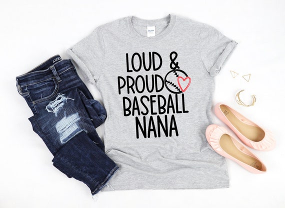 Proud Baseball Grandma Shirt Proud Baseball Grandma Shirt