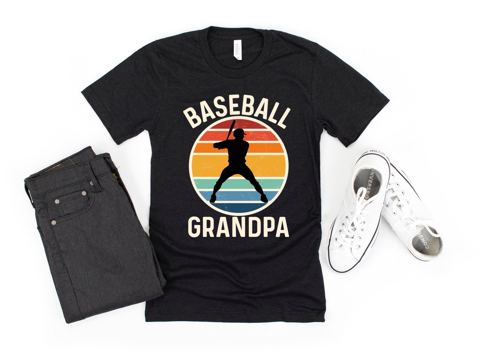 Baseball Grandpa Shirt/ Cute Grandpa Baseball Gift/ Baseball Etsy