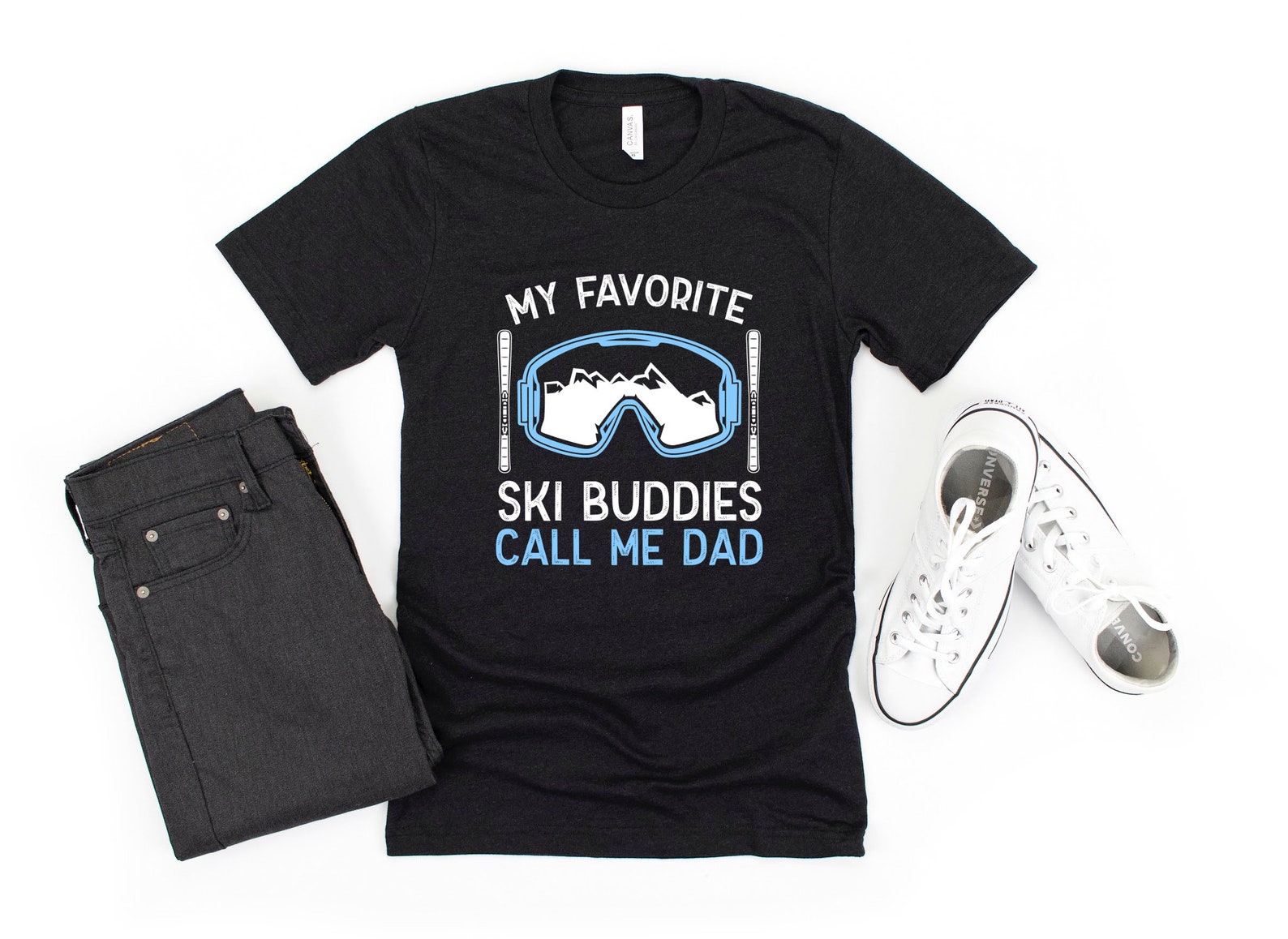 Sweat à Capuche Humour Ski Pour Papa, Citation Cool Dad