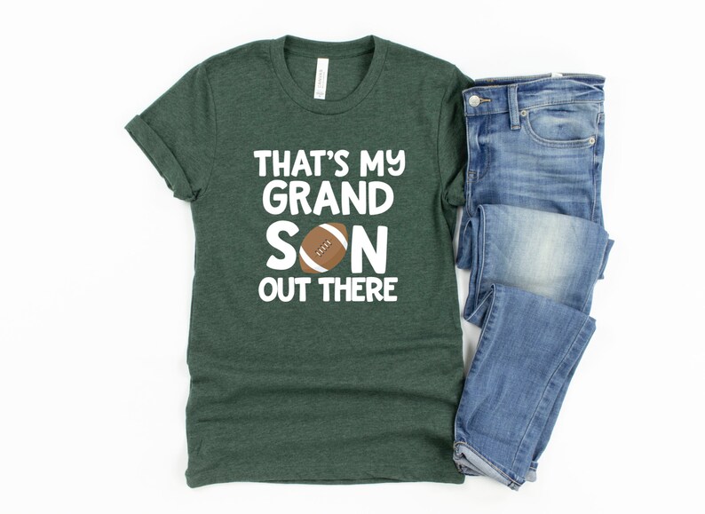 Grandma Football Shirt/ Cute Football Grandma Gift/ That's Etsy