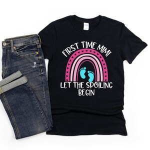 Mimi to Be Shirt/ Pregnancy Announcement Mimi Shirt/ First - Etsy