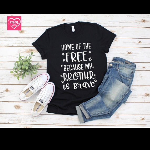 Your Brother My Brother Military Short Sleeve Tee