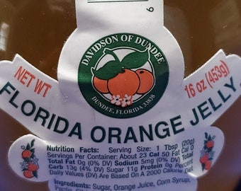 Florida Orange Jelly