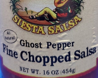 All Natural Ghost Pepper Salsa