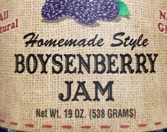 Homemade Boysenberry Jam - 19 oz