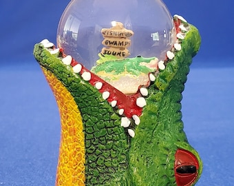Alligator Water Globe