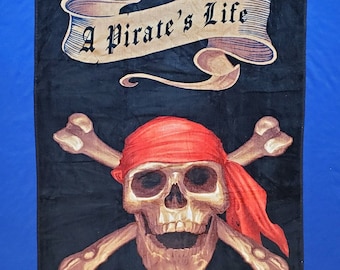 Pirate Beach Towel