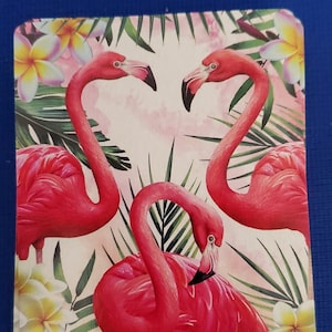Karty do gry Pretty In Pink Flamingo