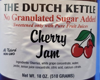 No Sugar Added Cherry Jam
