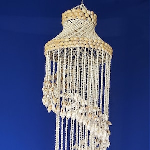 CUSTOMER FAVORITE 54" Chula Shell Chandelier