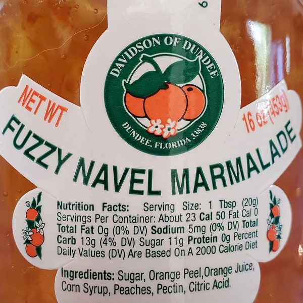 Fuzzy Navel Marmalade