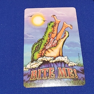 Gator 'Bite Me' Spielkarten