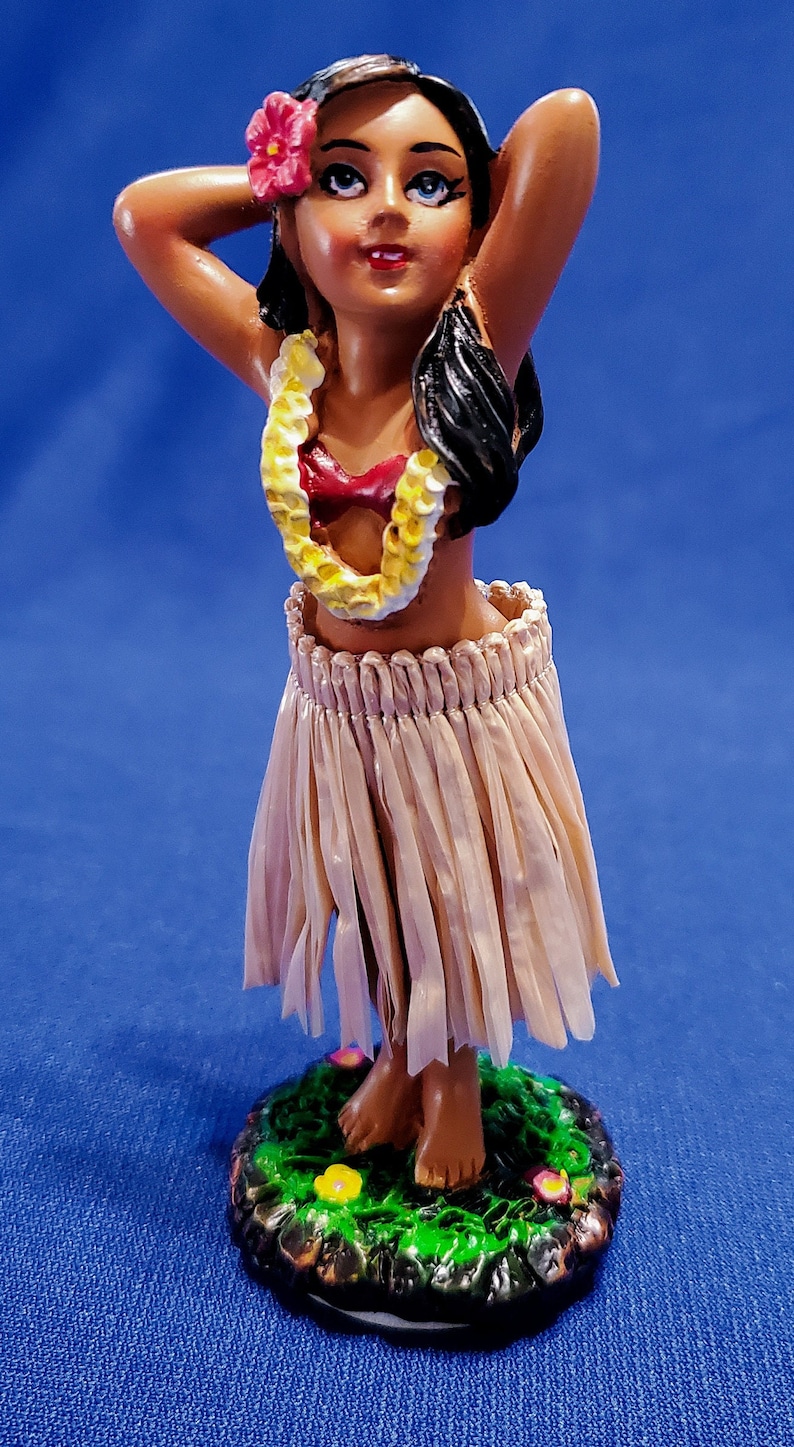 Hula Dancing Dashboard Girl Etsy