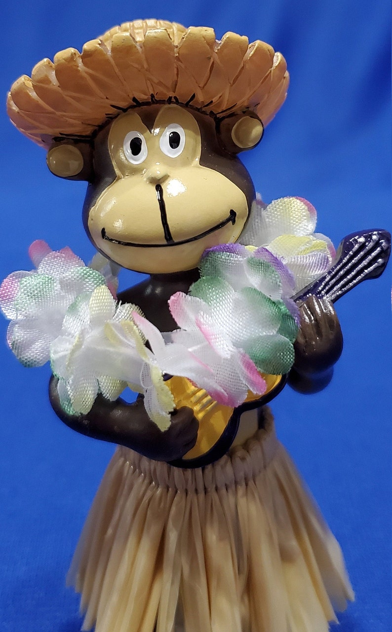 Monkey Dashboard Hula Dancer Etsy