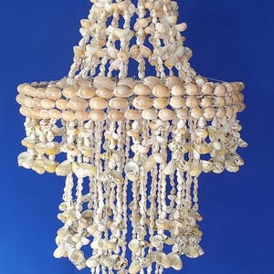 18 &quot;Nerita Muschel Kronleuchter