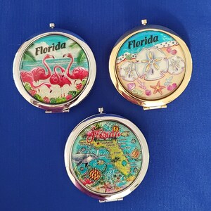 Miroir coquillage Florida compact image 7