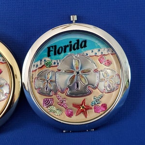 Miroir coquillage Florida compact image 5