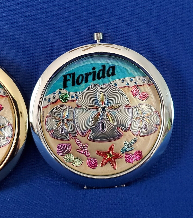 Miroir coquillage Florida compact image 5