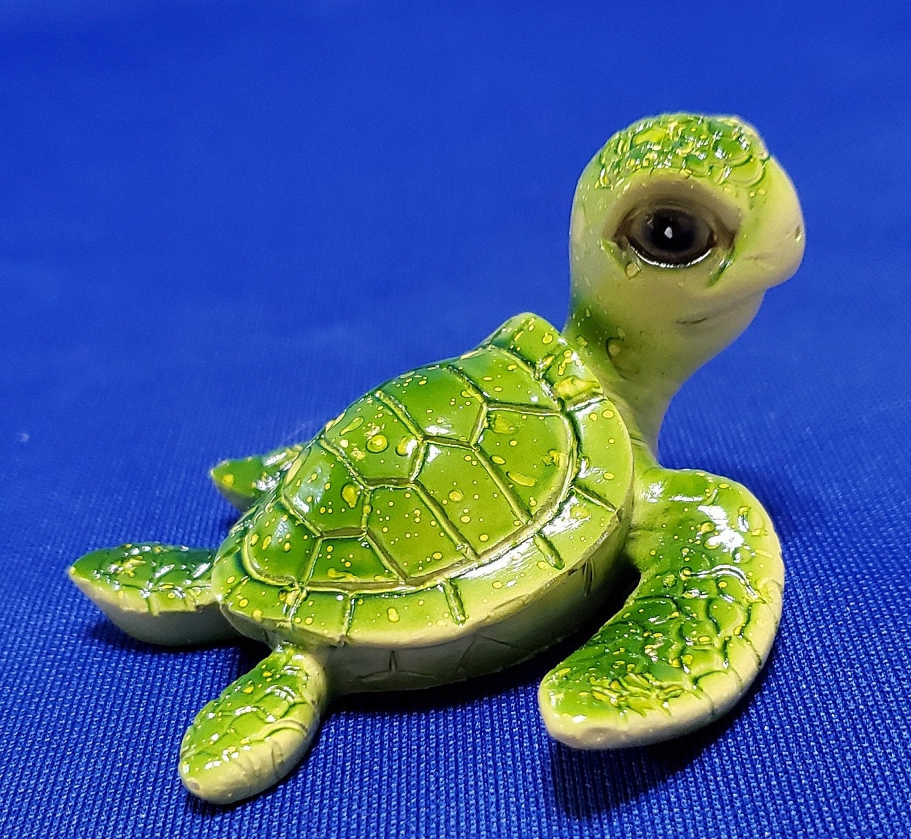 Turtle With Baby Head Statue