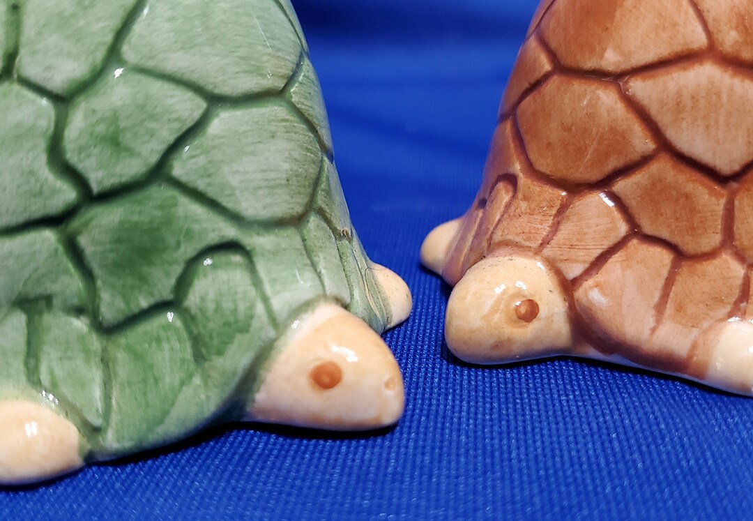 Sea Turtle Salt and Pepper Shakers Etsy