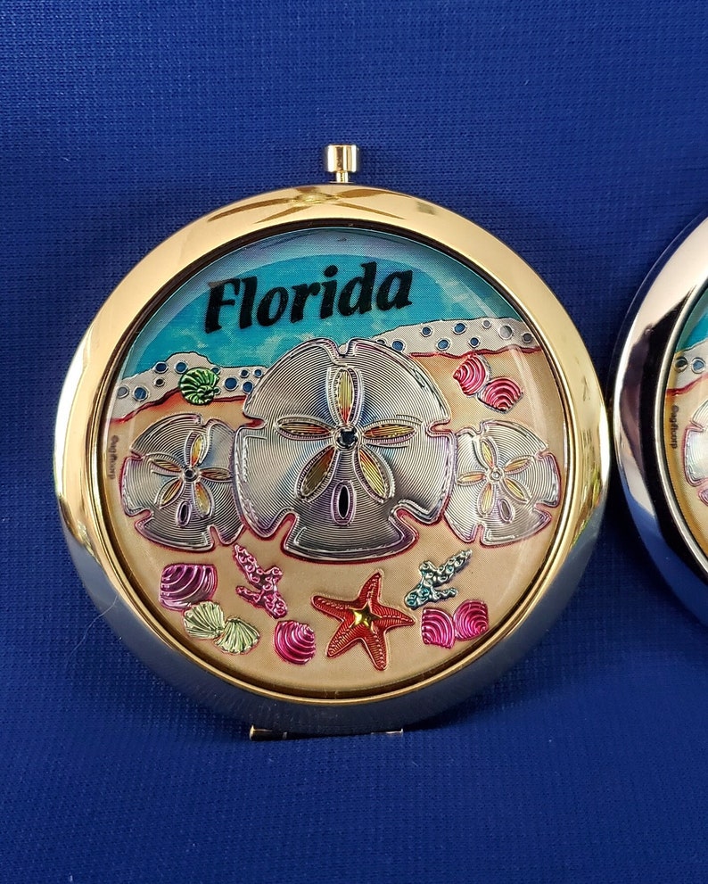 Miroir coquillage Florida compact image 4