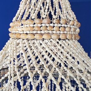 Best Seller Swirl Tube Seashell Chandelier