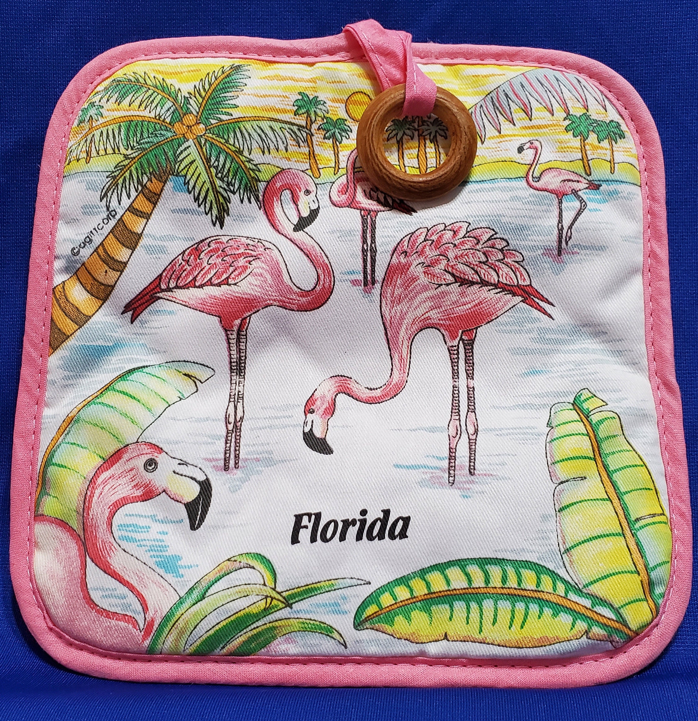 Flamingo Pot Holder Etsy
