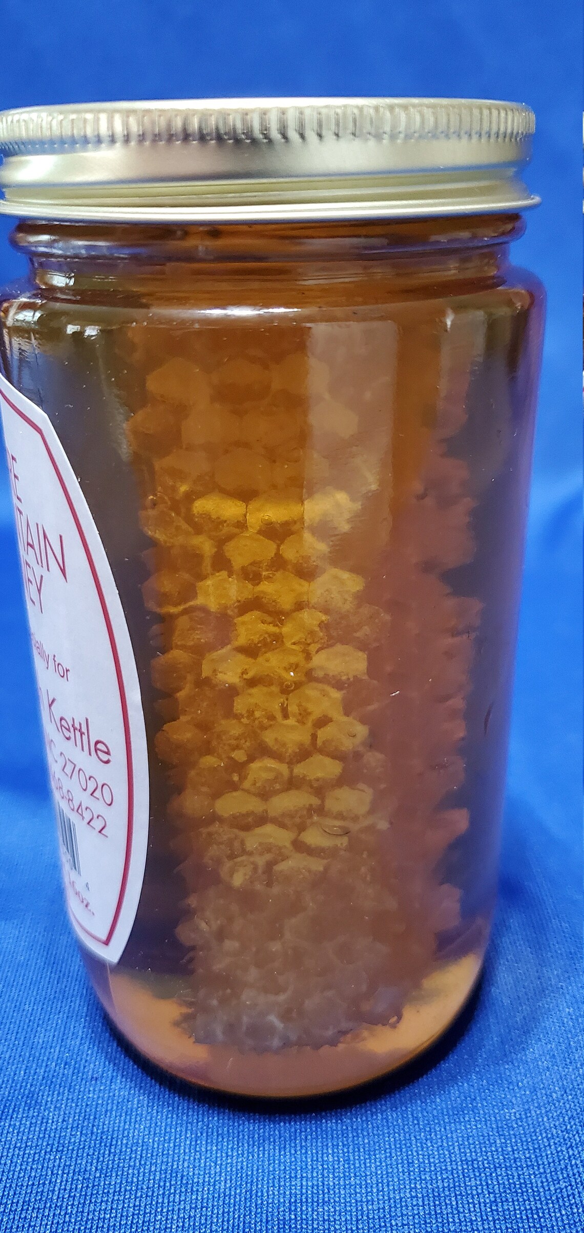 Pure Mountain Honey with Comb Etsy