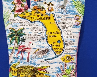 Oven Mitt with Florida Map